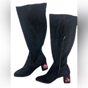 Lane Bryant over the knee micro fiber boots